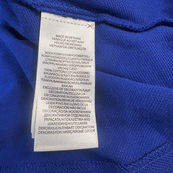 Polo Ralph Lauren men's Custom Slim Fit Triple-pony Polo Shirt blue size L large - Picture 9 of 12